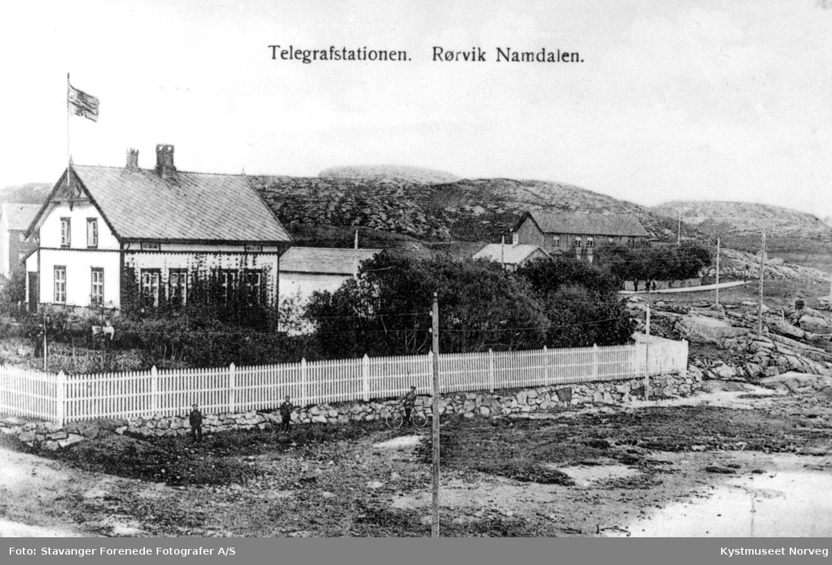 Vikna kommune, telegrafstasjonen på Rørvik