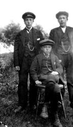 Otto Dekkerhus, Talberg Hamran og Harald Tjernvik