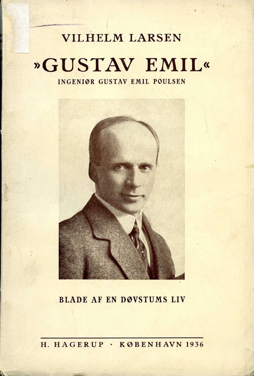 Portrett av ingeniør Gustav Emil Poulsen