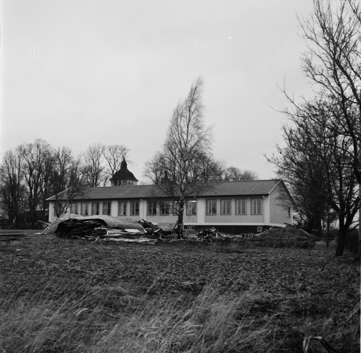 Balingsta skola, Balingsta socken, Uppland 1955