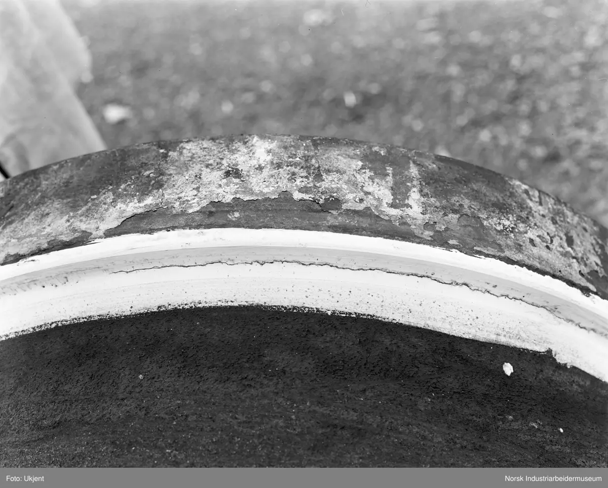 Sprekkdannelser i sylinderhylser for M/T Hydro og M/T Herøya. Hylse 1.