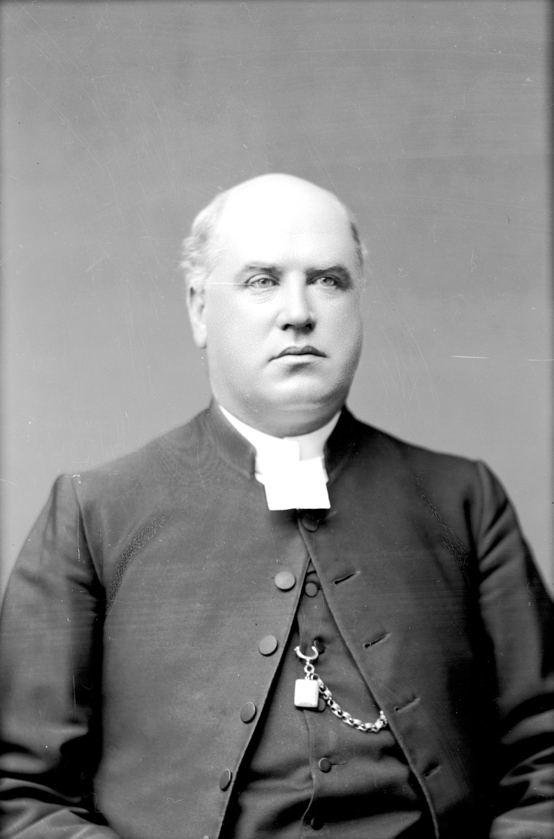 Pastor Nyrén. Bro sn, 1894. Fotograf: C Billberg.