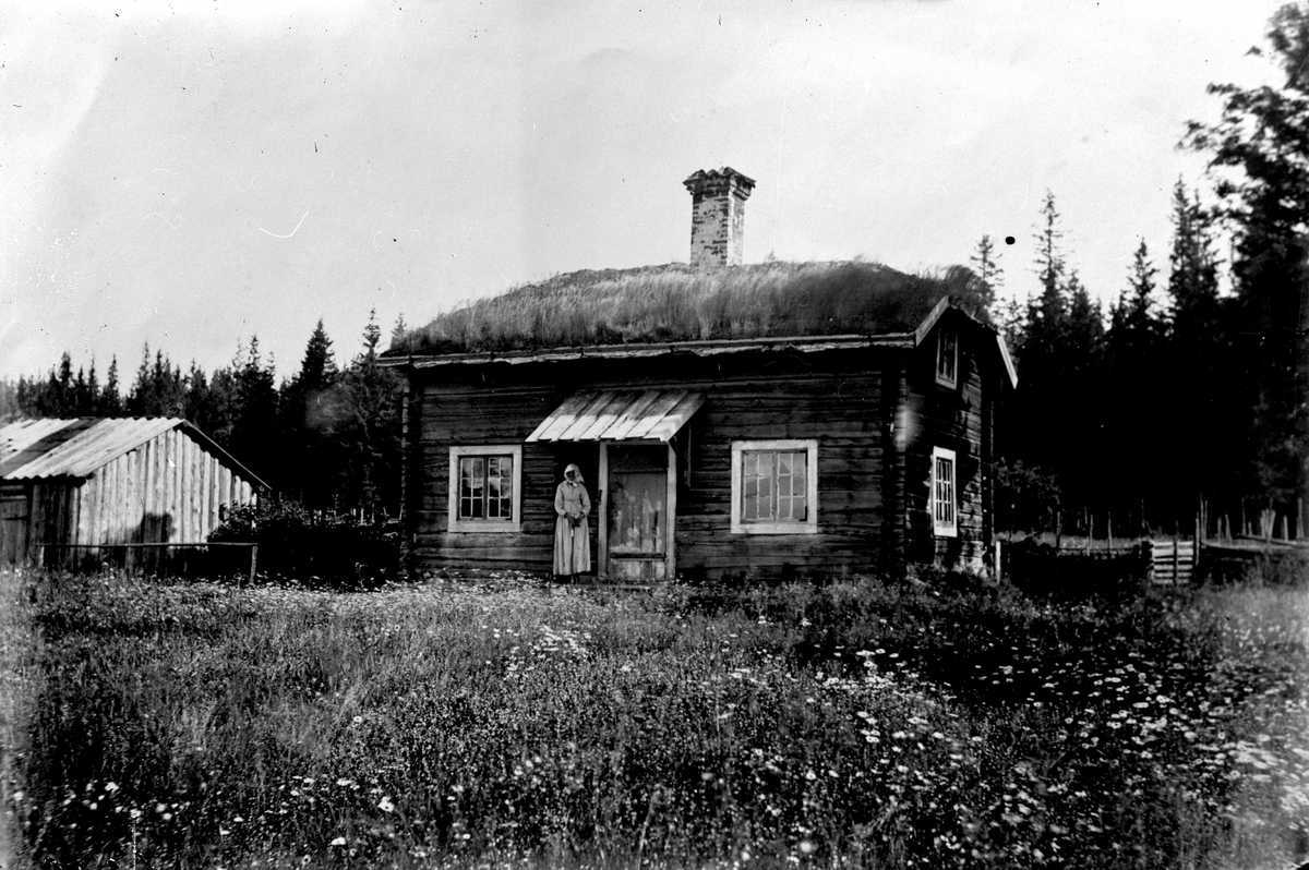 August Blanches förmodace födelsehem i Skinnskatte berg.
Fotograf E Sörman.
