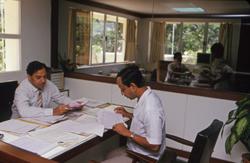 Fra rederiet Aaby, E. B. sitt hovedkvarter i Bangladesh, Ind