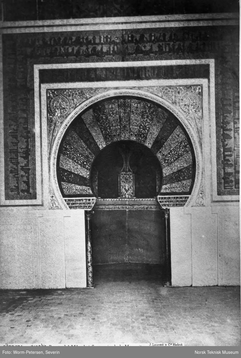 Puertâen i domkirken, hvor koranen lå. Cordova