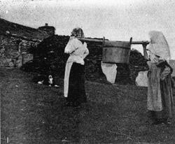 Bondekoner på Shetland