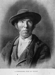 Portrett av mann, Irland.