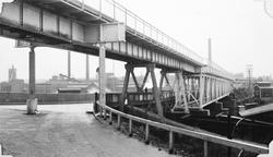 Bru over Sarpsfossen etter ombygging