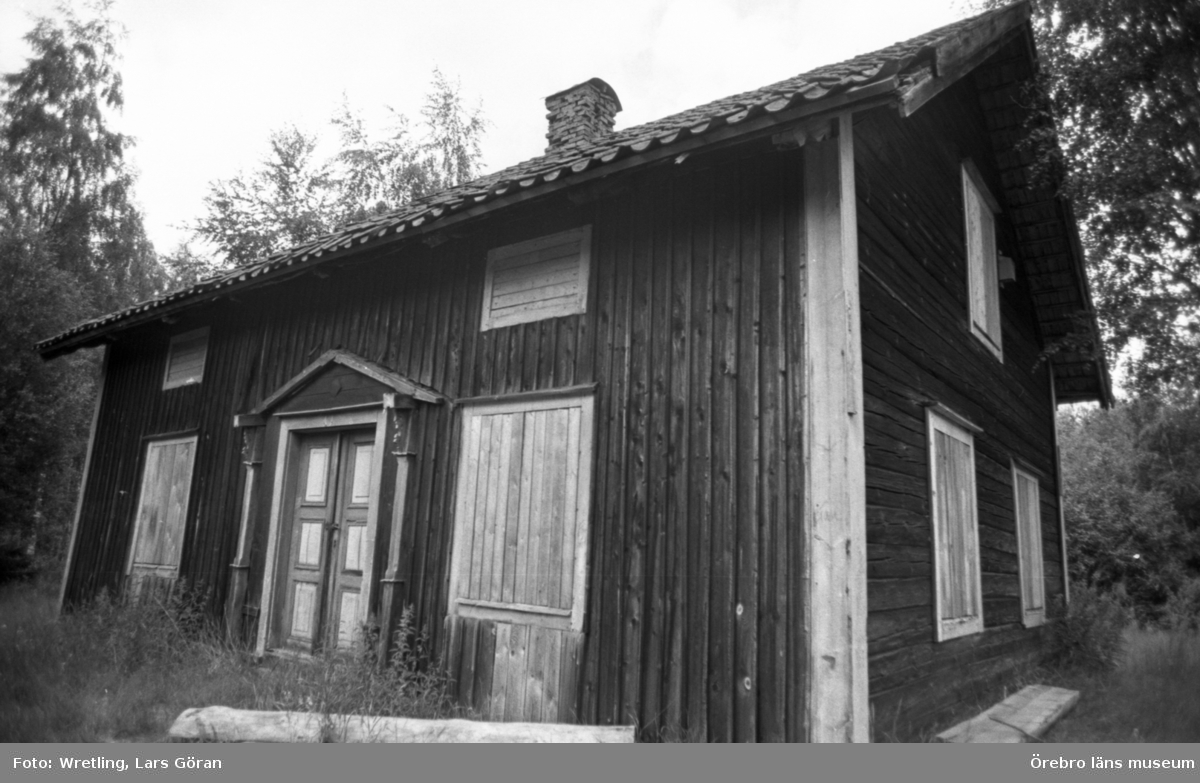 Gruva i Mullhyttan, 15 juli 1974.
Huvudbyggnaden vid Gryt, Tryggeboda.