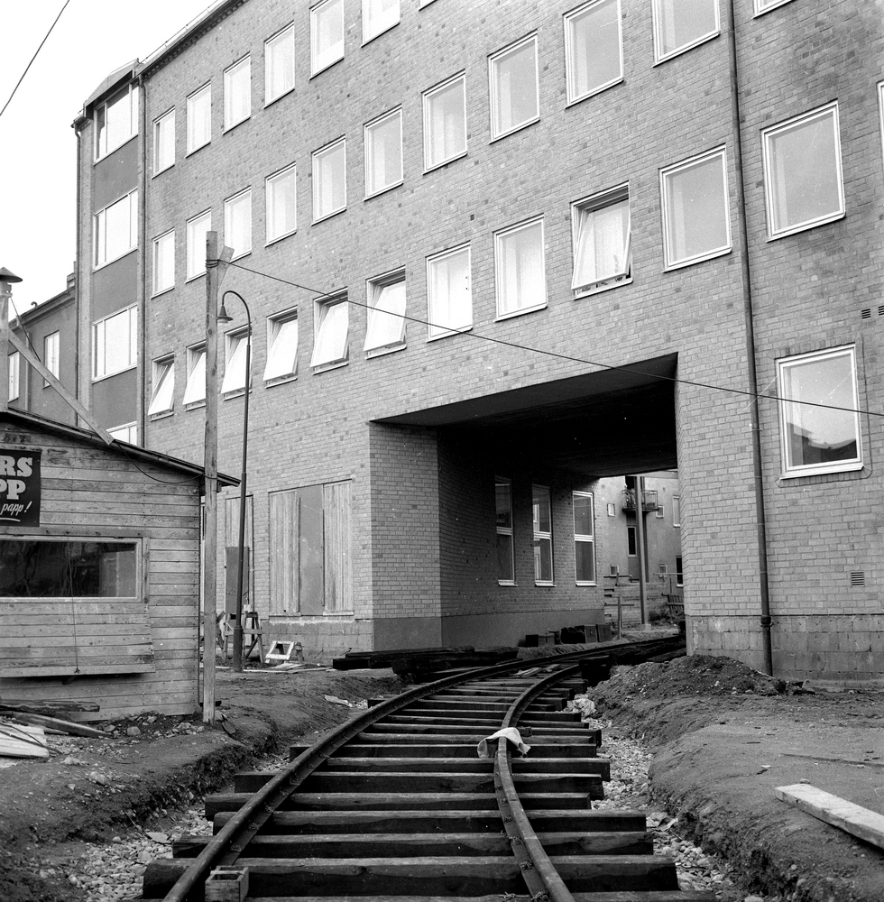 Nya tullhuset, Södra Grev Rosengatan 4.

14 juli 1955.