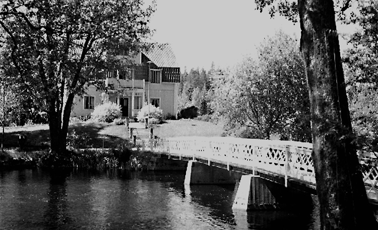 "Parkvillan", Kåfalla Vilohem, Spannarboda.
Bilden tagen för vykort.