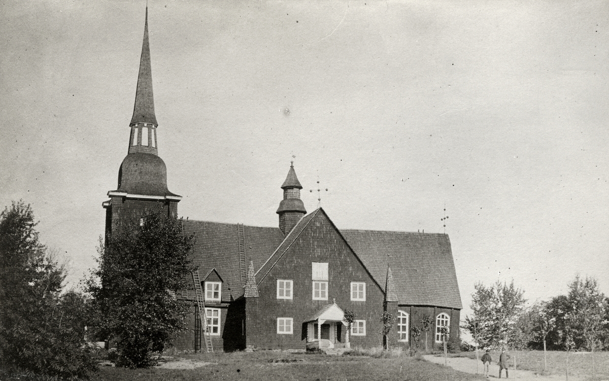 Kopparbergs (Ljusnarsbergs) kyrka före restaurering.