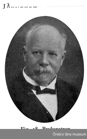 Skogaholms herrgård. Brukspatron Ivan Svensson 1858-1918.