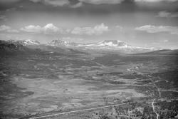 Hjerkinn, Dovre, 08.07.1952, hytter, Hjerkinn fjellstue til 