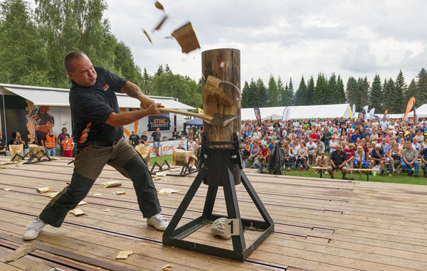 Stihl timbersport under De nordiske jakt- og fiskedager 2014. (Foto/Photo)