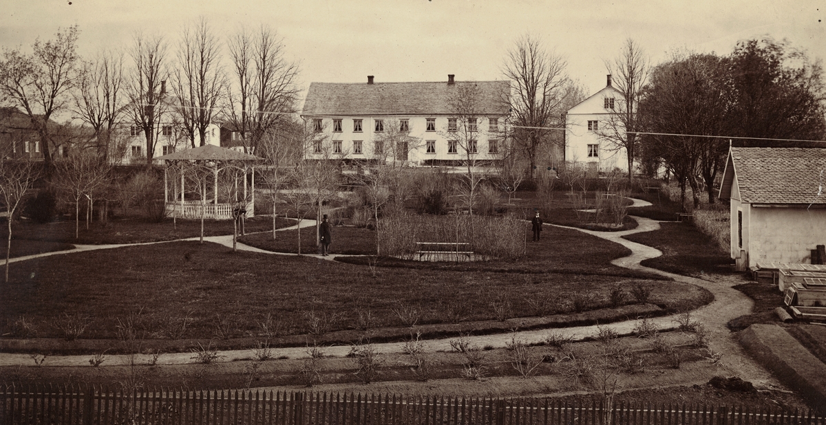 Järnbruk. Herrgården. Foto från 1860-talet.