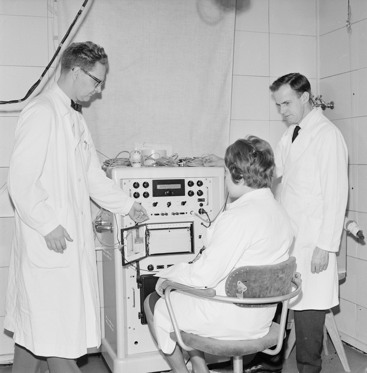 Akademiska sjukhuset - "Gustavianska arvegodsen räddade snuvforskningen", Uppsala maj 1961