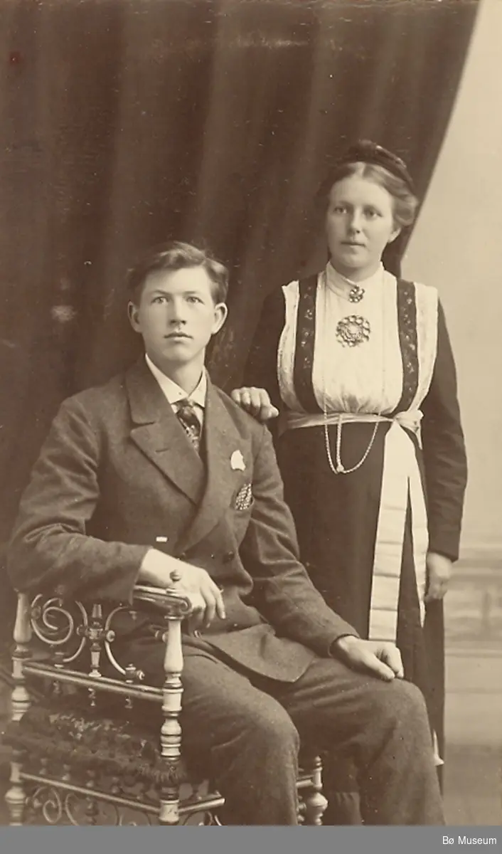 Olav T. Innleggen og kona