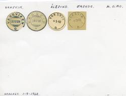 Stempelkatalog Vaksvik (Vagsviken, Vagsvik), Ålesund, Ørskog