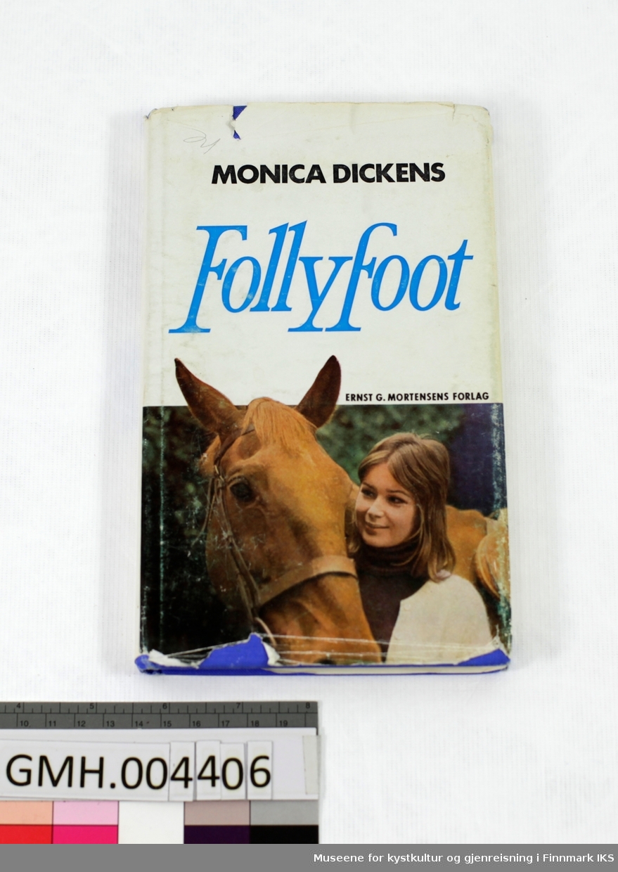 Bok: Monica Dickens. Follyfoot. Ernst G. Mortensen, Olso, 1972.