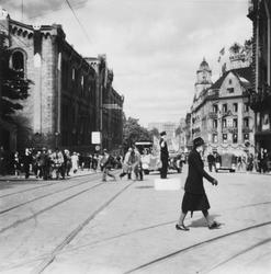 Krysset Karl Johans gate-Akersgata.