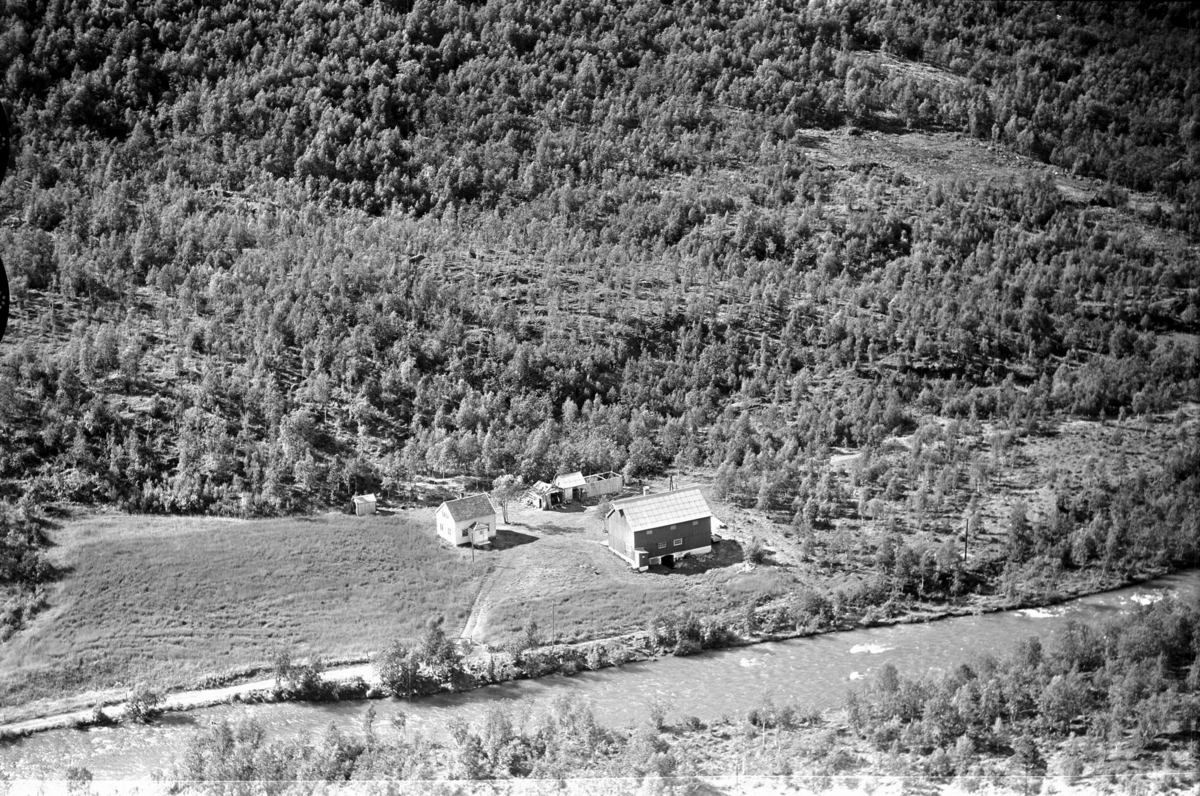 Flyfoto: Sørdalen, Skjulstad i Bardu 1959 - Midt-Troms Museum ...