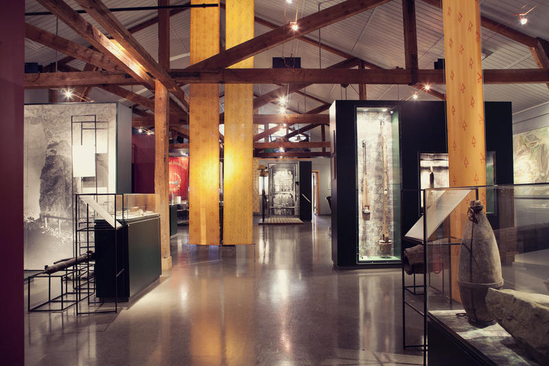 På Informasjonssenteret er Bergverksutstillingen en del av de faste utstillingene på Orkla Industrimuseum.