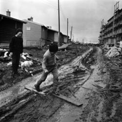 Havreveien, Manglerud..April 1962