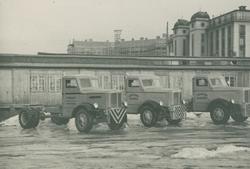 Tre FWD lastebiler levert til tømmertransportører tidlig på 