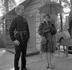 Sommerteatret i Frognerparken. Hu Dagmar. 1964..Nora Brockst