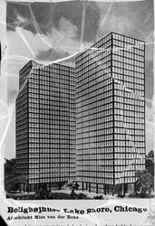 Høye hus i Chicago, fotografert for professor Sverre Pederse