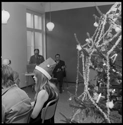 Juletilsetning ved nitrogenlaboratoriet.