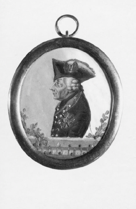 Fredrik II, 1712-1786, kung av Preussen, Roy à cheval