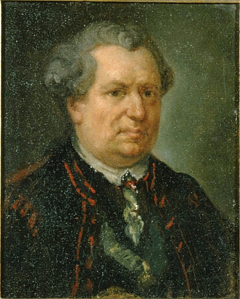 Carl Gustaf Pilo, 1711-1793, konstnär, direktör Danska Konstakademien, direktör Kungliga Målar- och Bildhuggarakademien, trolovad med Eva Maria Malmgren, gift med Charlotta Amalia Dorotea Desmarez