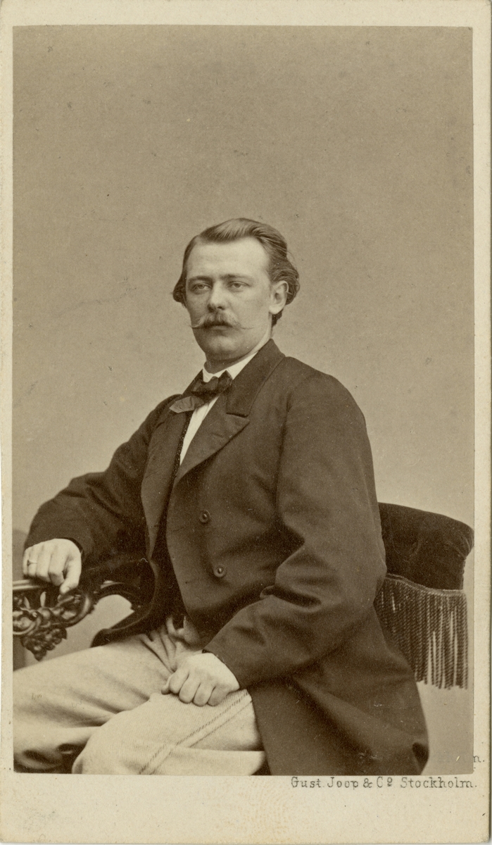 Porträtt av Fredrik Kugelberg, löjtnant vid Jönköpings regemente I 12