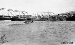 Os-brua sprengt under krigen