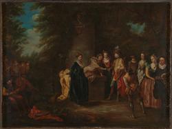 Kjærlighet på det franske teater [Maleri]