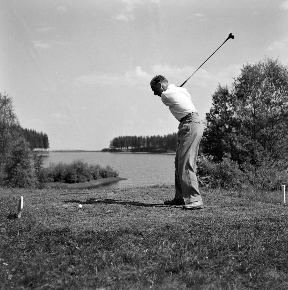 Svensk-norsk golfmatch på Sommersetra