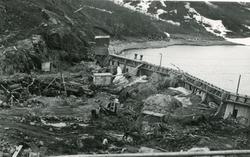 Stryknesdammen med lastebil og gravemaskin
bilde er tatt av