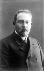 Rasmus Brochmann Parelius Krogh. Fotoet er datert 1909. Fra 