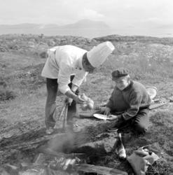 Fra en reportasje i Aftenposten om fiske mm. fra Vågen. Se b