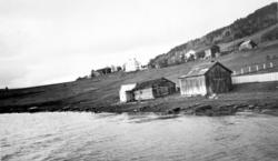 Bilde fra Kvenna, fotografert fra ferga. Fra Nordmøre Museum