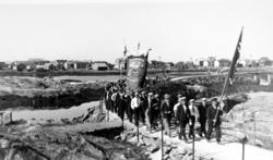 Parti fra bygda Veiholmen i Smøla kommune, hvor vi ser fra 1