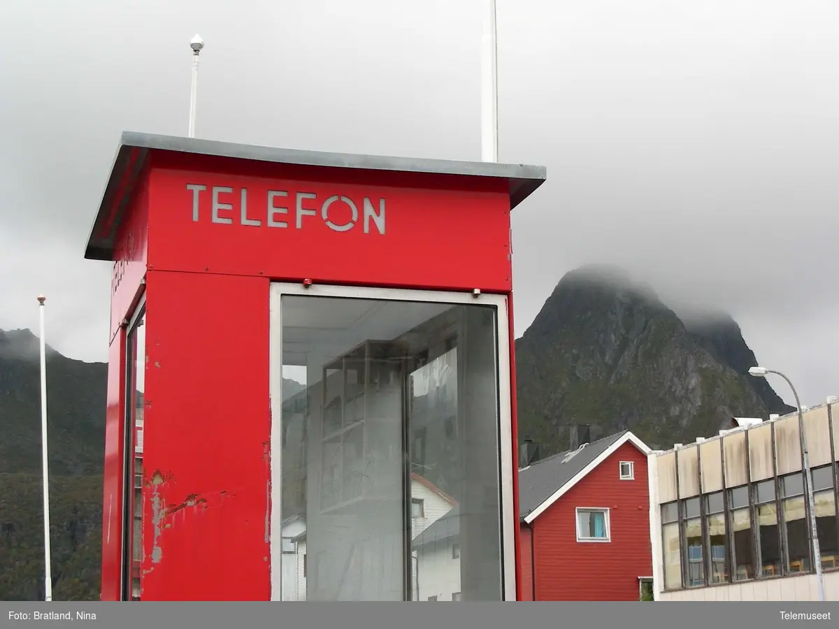 Telefonkiosk Svolvær Lofoten
