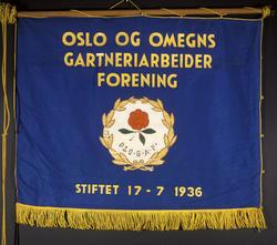 Oslo og omegns gartneriarbeiderforening.Stiftet 17. juli 193