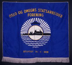 Oslo og omegns statsarbeiderforening.Stiftet 14. januar 1936