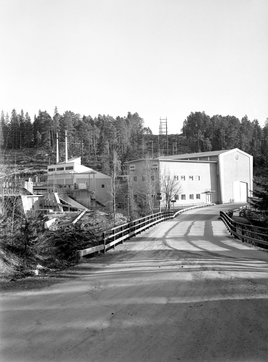 Jössefors kraftstation 29/1 1952