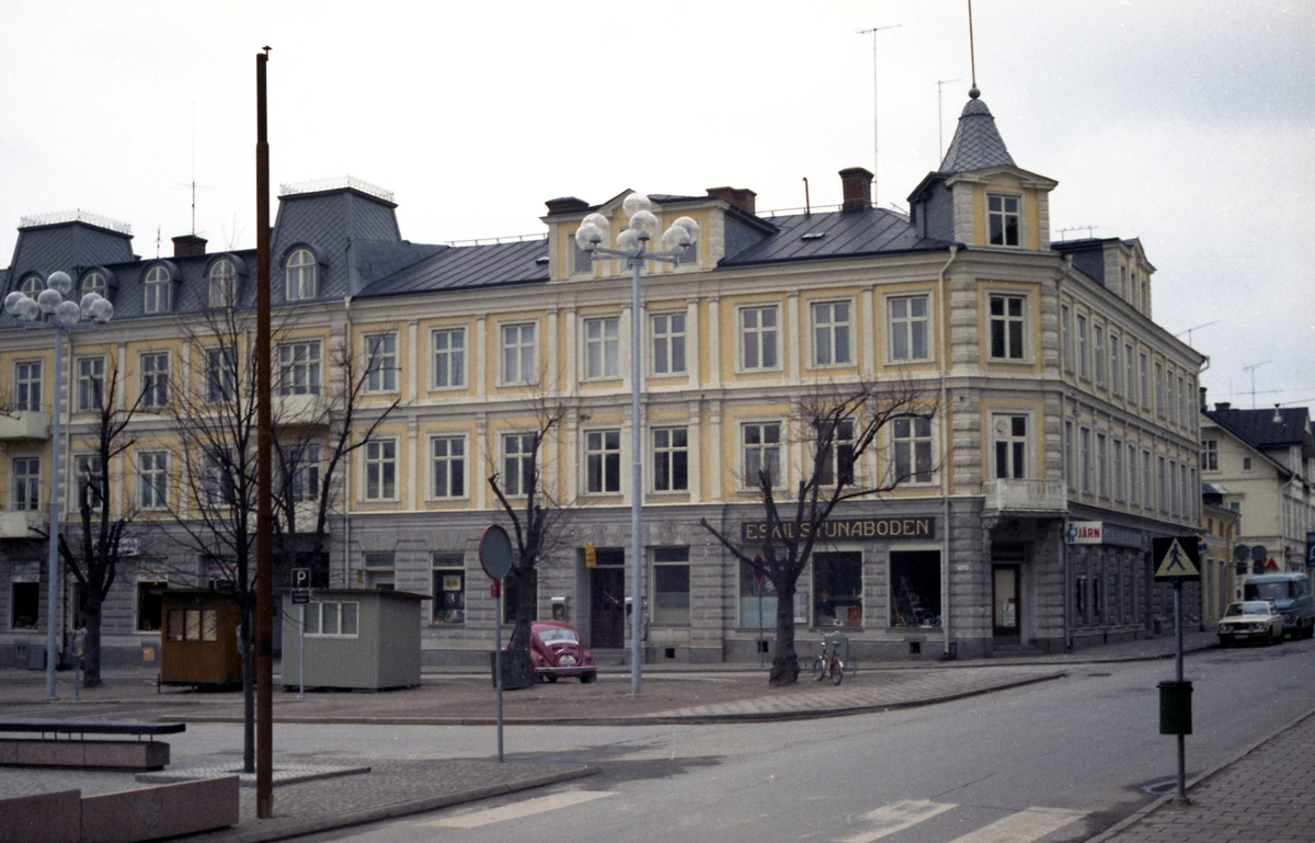 Bildsvit tagen vårvintern 1972 i Arvika.