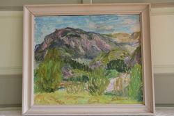 Landskap [Oljemaleri]