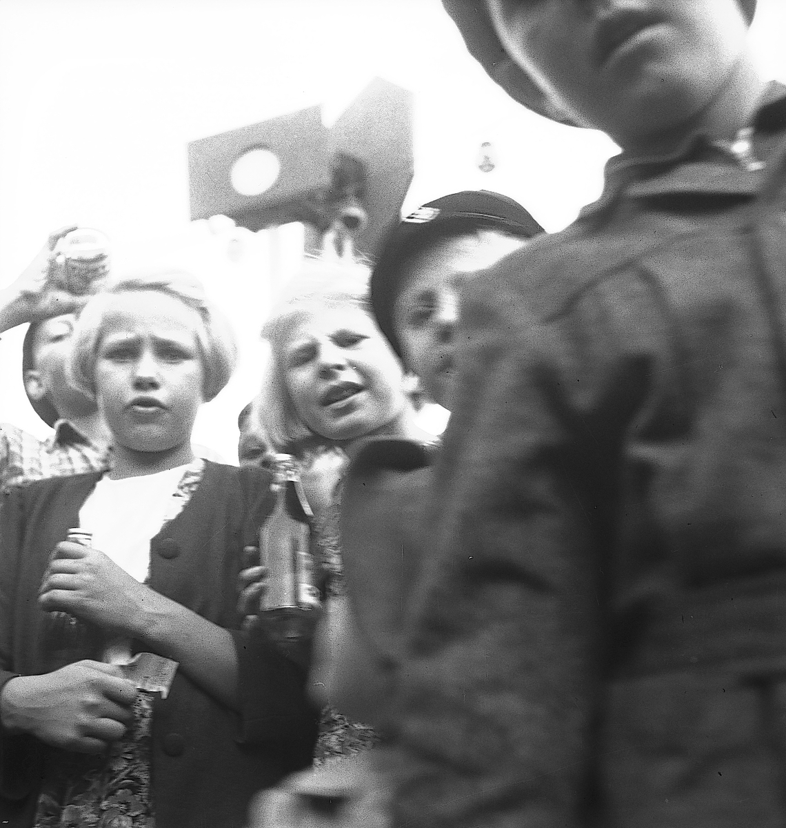 Konsum Alfa. Festen i Folkparken, den 25 Augusti 1943.

